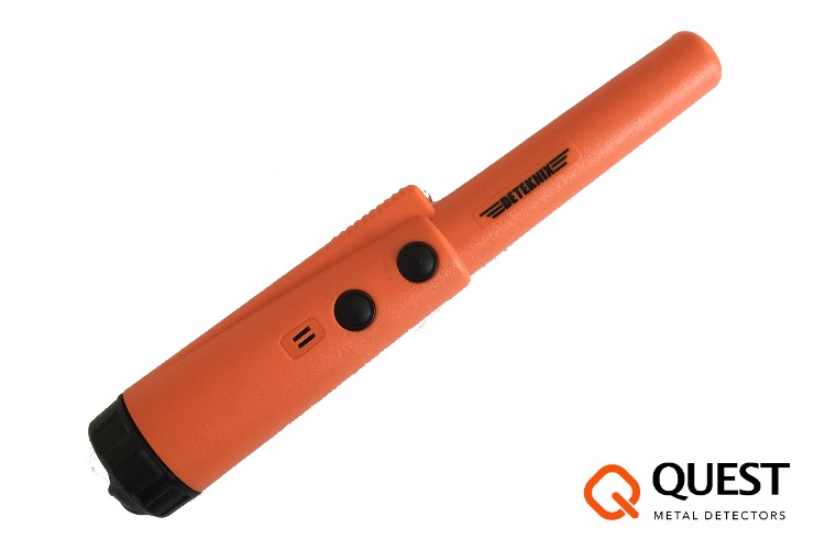 Quest Xpointer Pinpointer orange (neuestes Modell) + Zubehör
